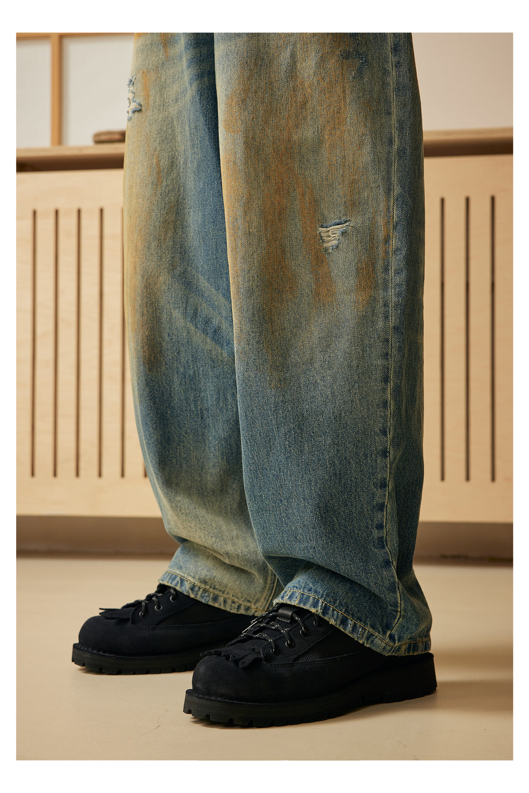 Dirty Denim Jeans