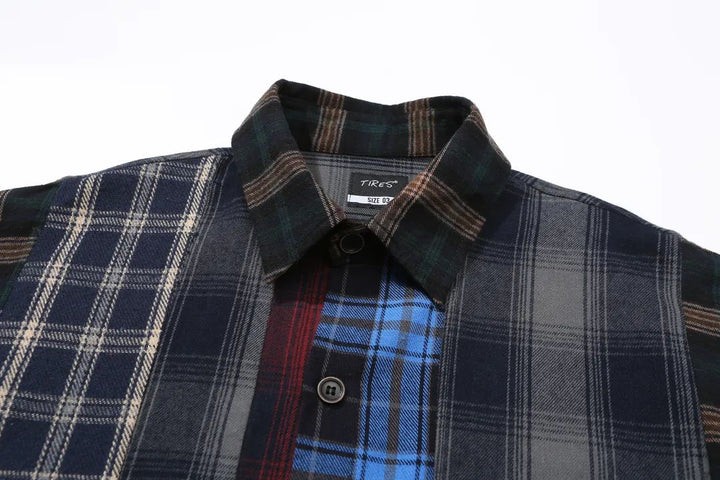Checkered Cut & Sewn Shirt