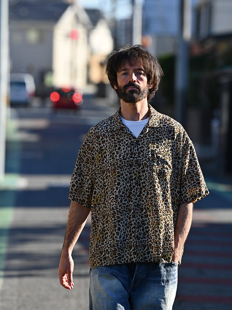 Leopard Print Hawaiian Shirt