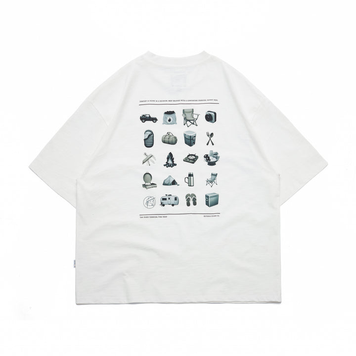 TX001 - Campers Hotpot Emoji Tee