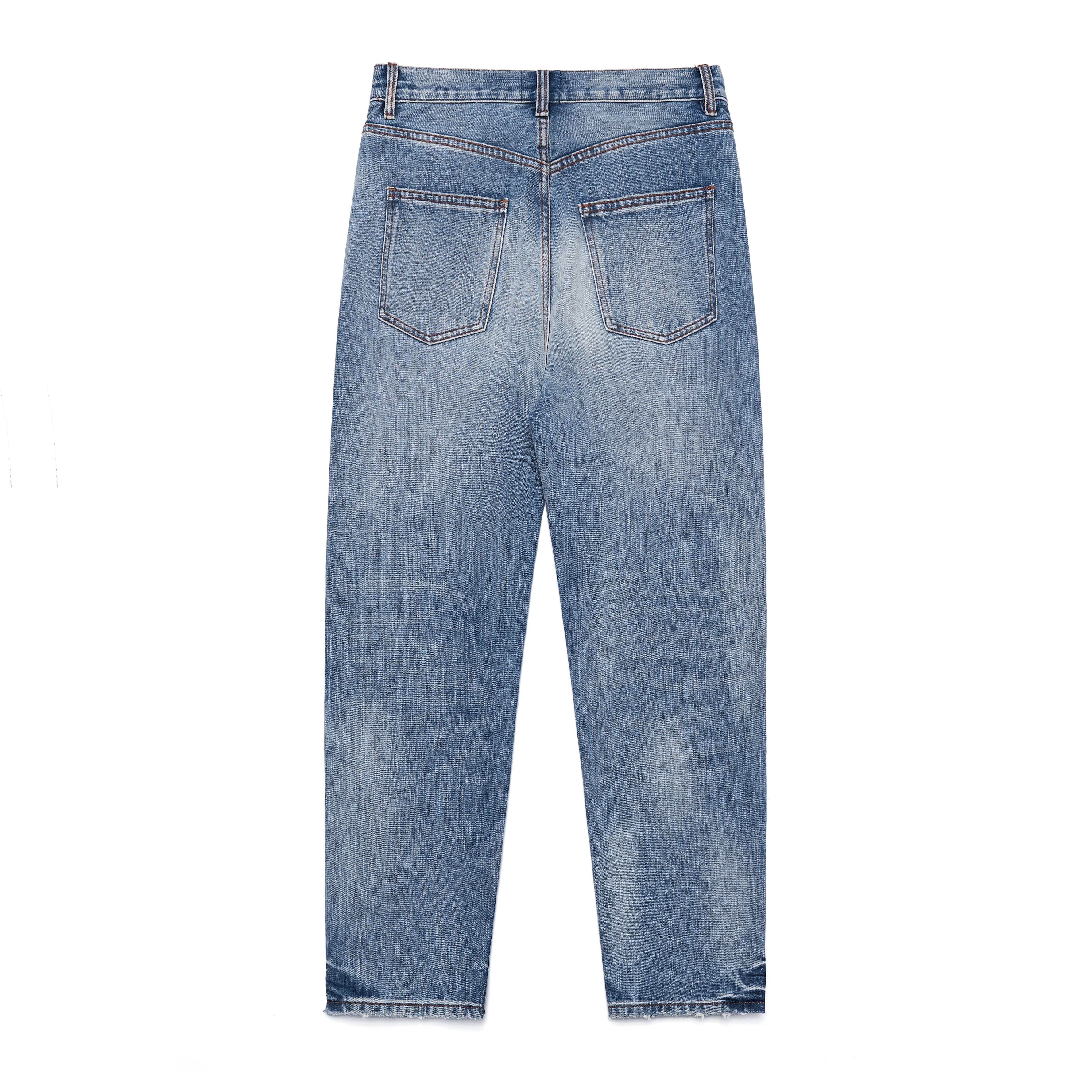 A007 14oz Heavy Wash Jeans