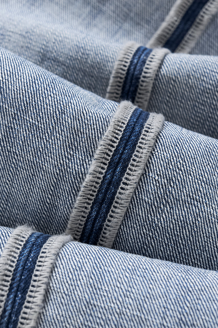 A007 14oz Heavy Wash Jeans