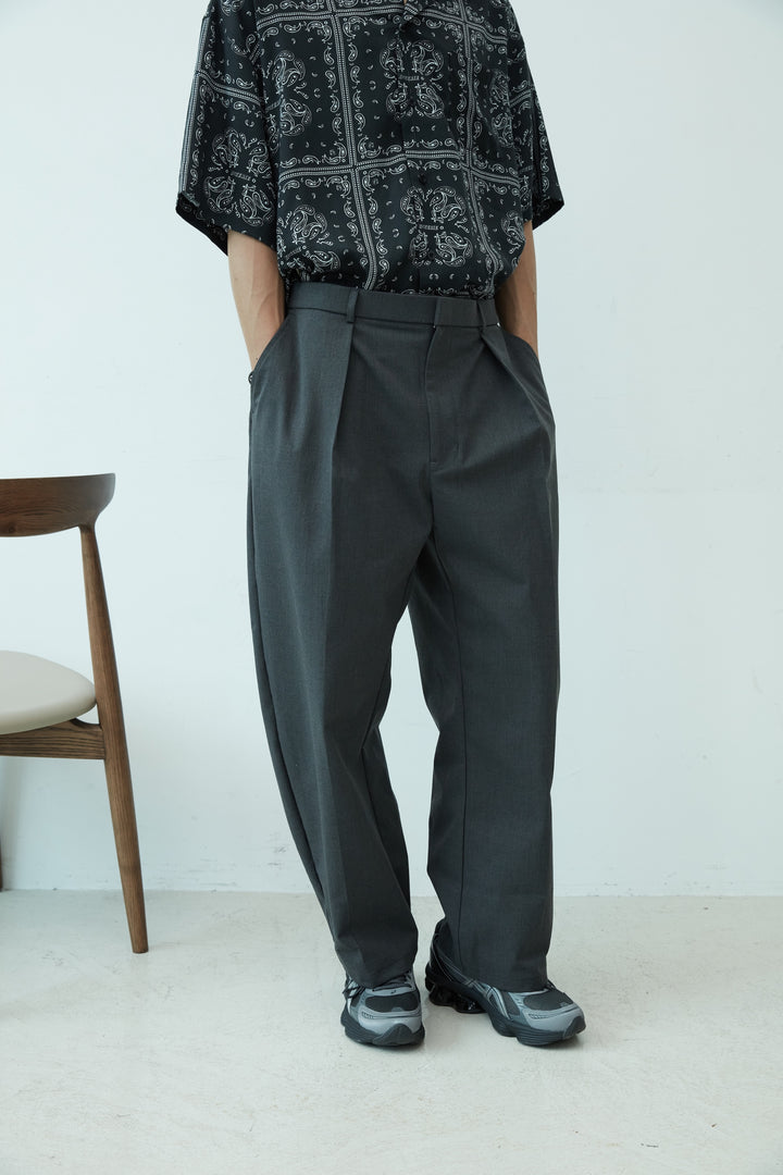 Scimitar Pleated Pants