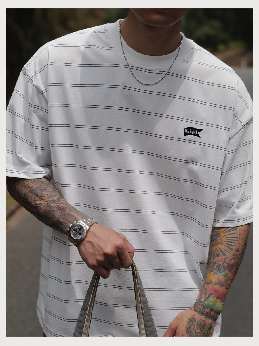 Logo Stripe Tee