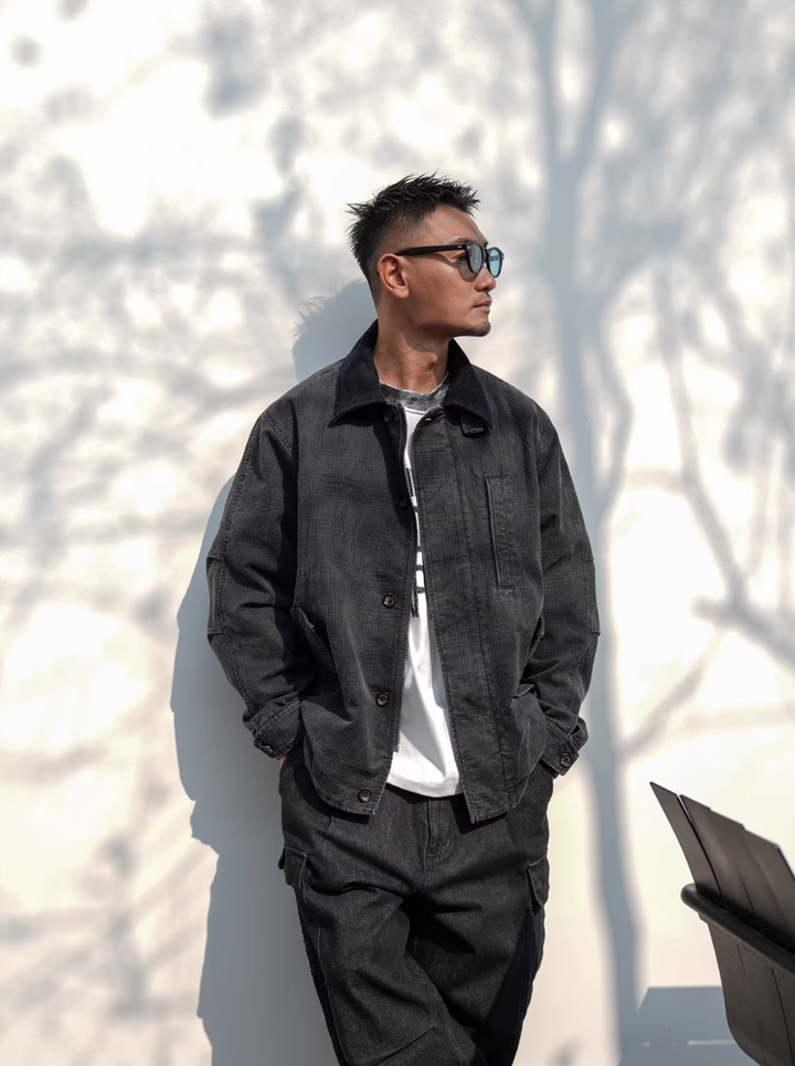 LAPIVIMA PIGMENT DYED SAFARI JACKET