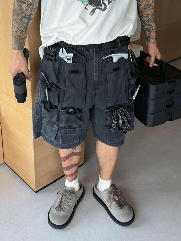 [Limited Edition] Unbent Multi Pocket Cargo Shorts.