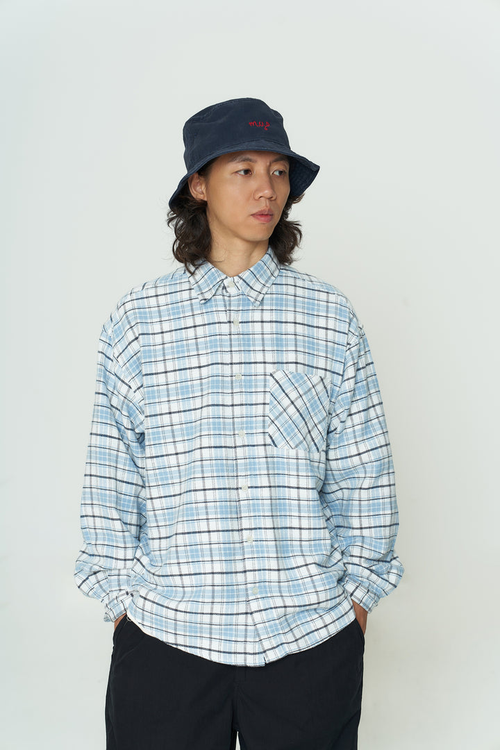 MU25110 Plaid Button Shirt