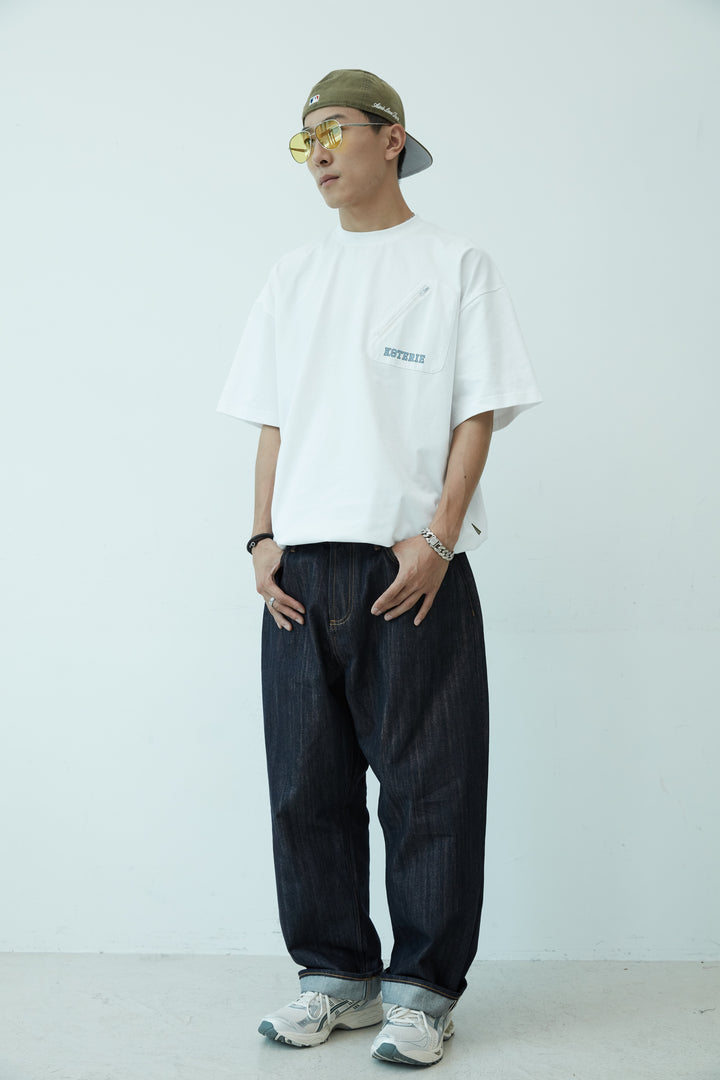 Zipper Smock Tee