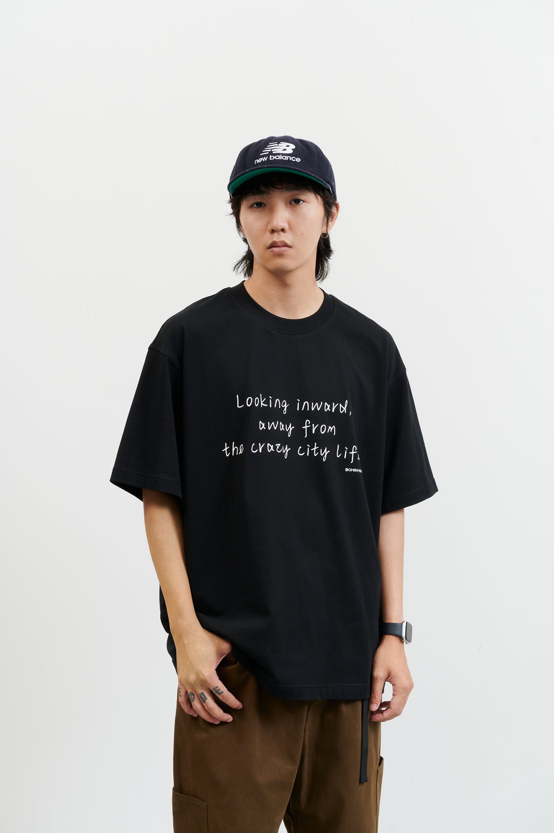 Slogan Print Tee