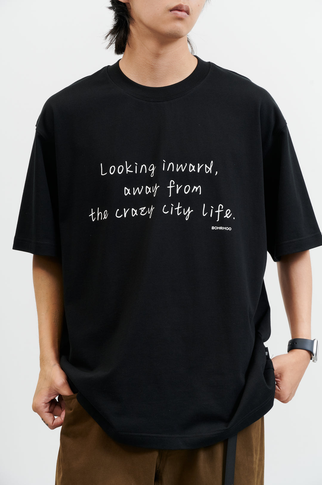 Slogan Print Tee