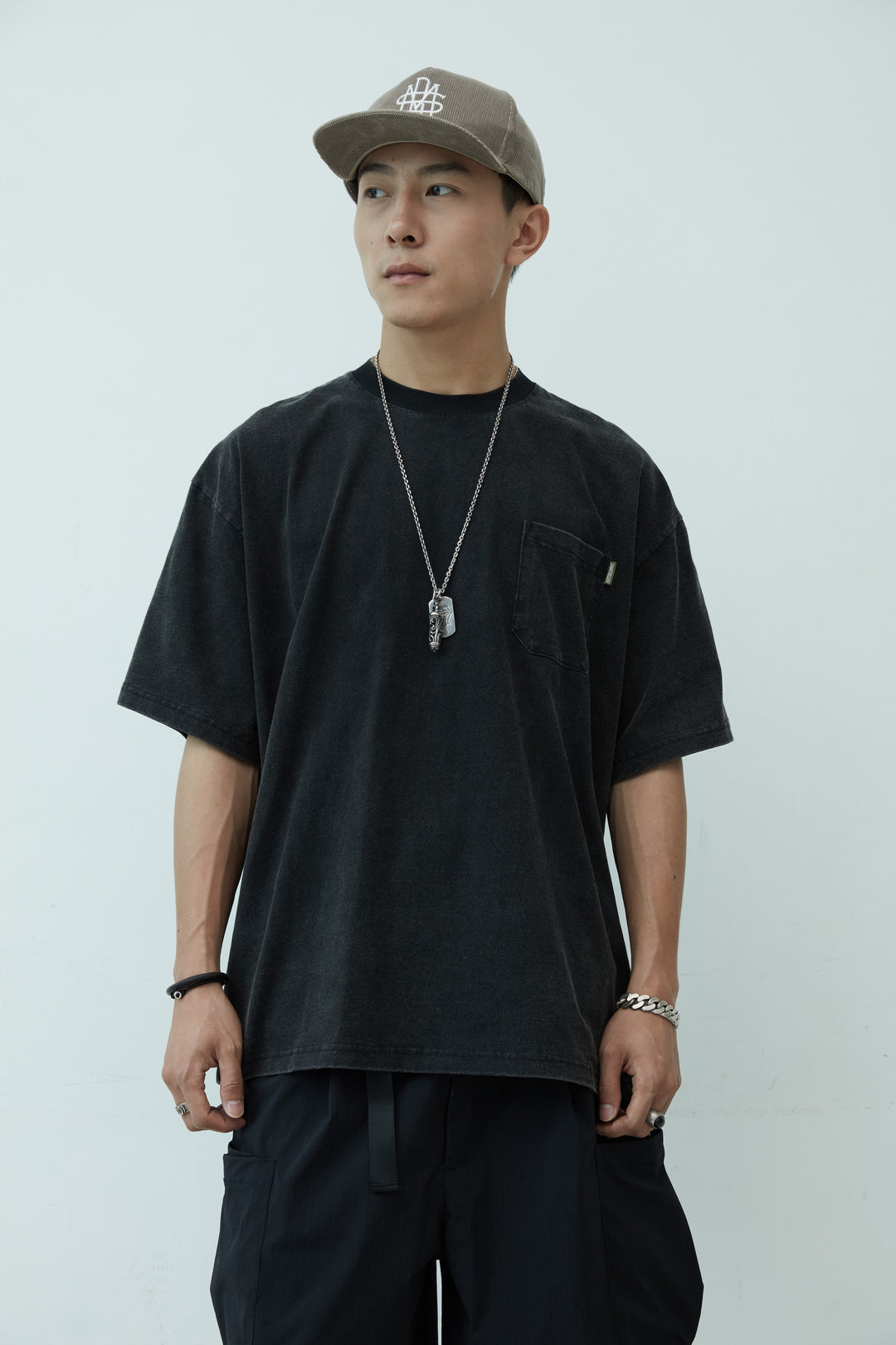 "Jackpot" Washed Print Tee