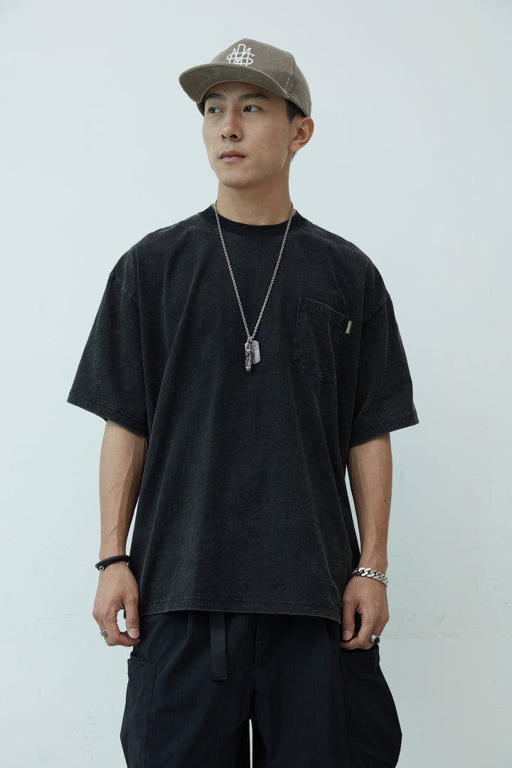 "Jackpot" Washed Print Tee