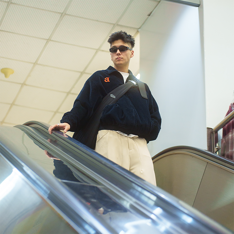 BEIGE WALE CORD JACKET