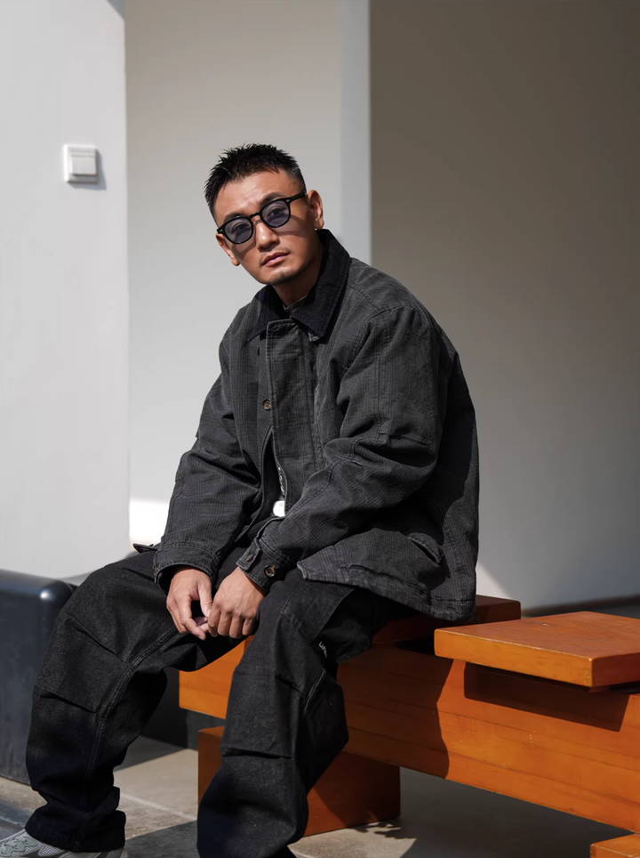 LAPIVIMA PIGMENT DYED SAFARI JACKET