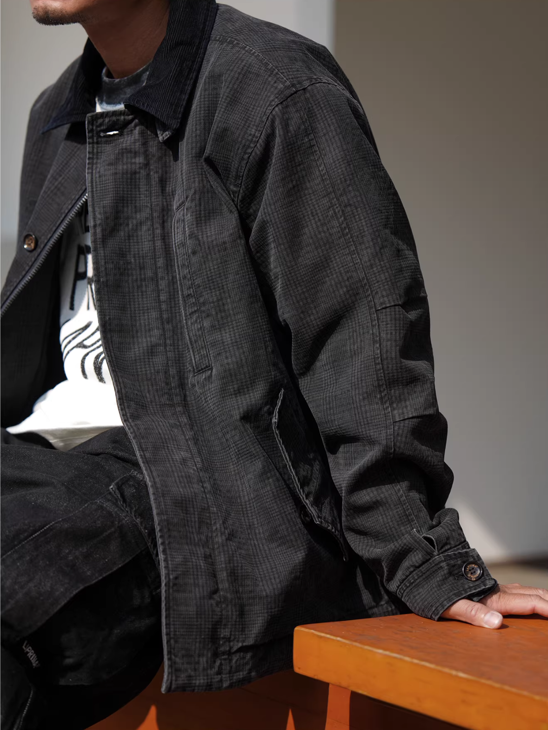 LAPIVIMA PIGMENT DYED SAFARI JACKET