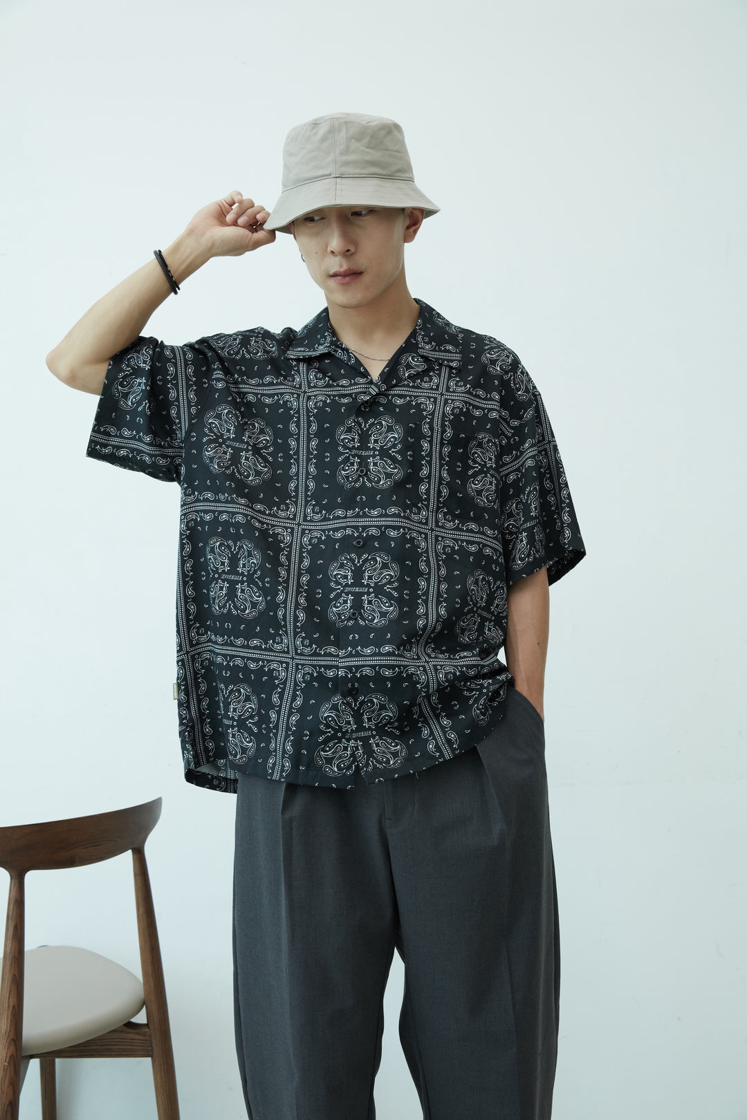 Paisley Tencel Shirt