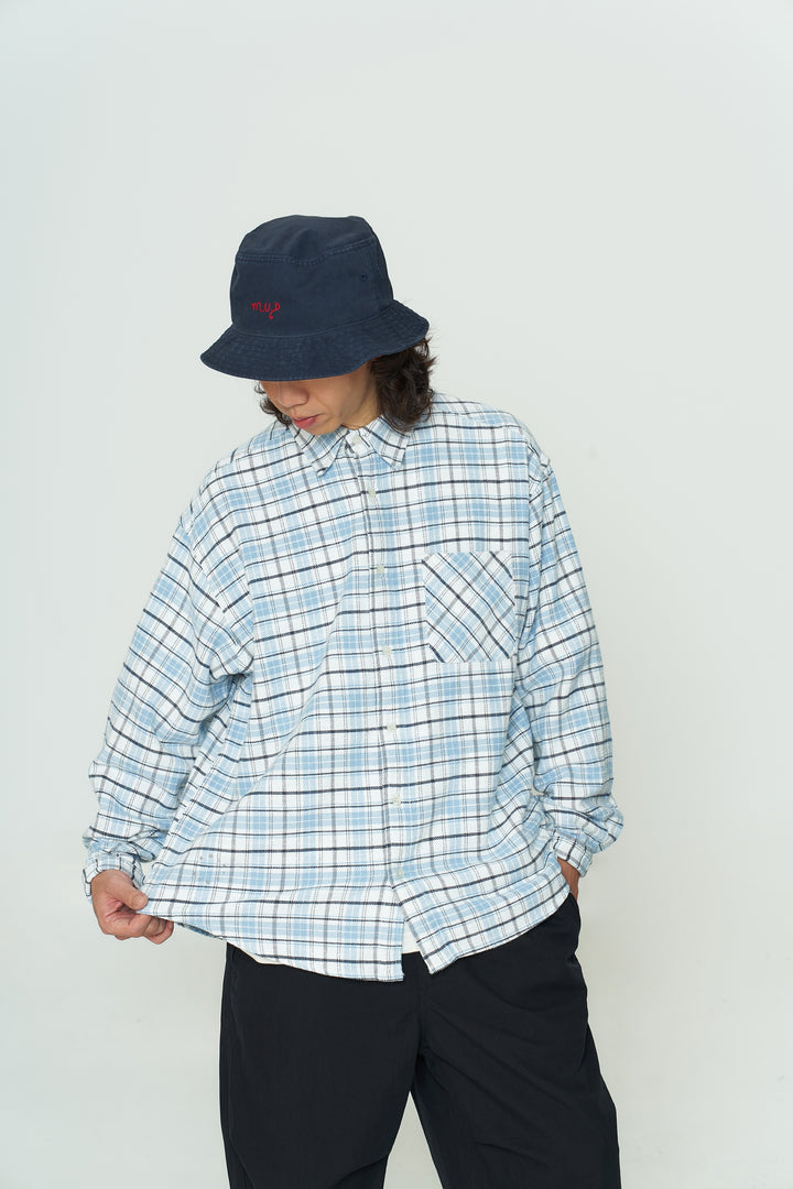 MU25110 Plaid Button Shirt