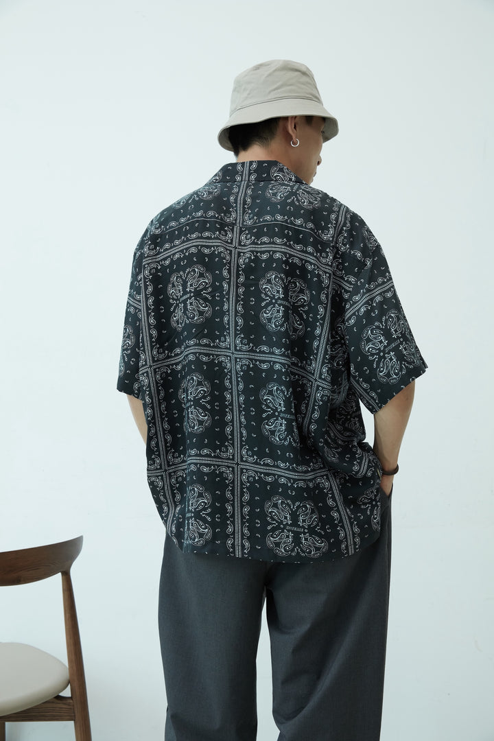 Paisley Tencel Shirt