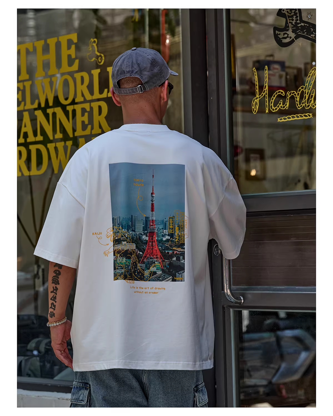 Japanese Photo Doodle Tee