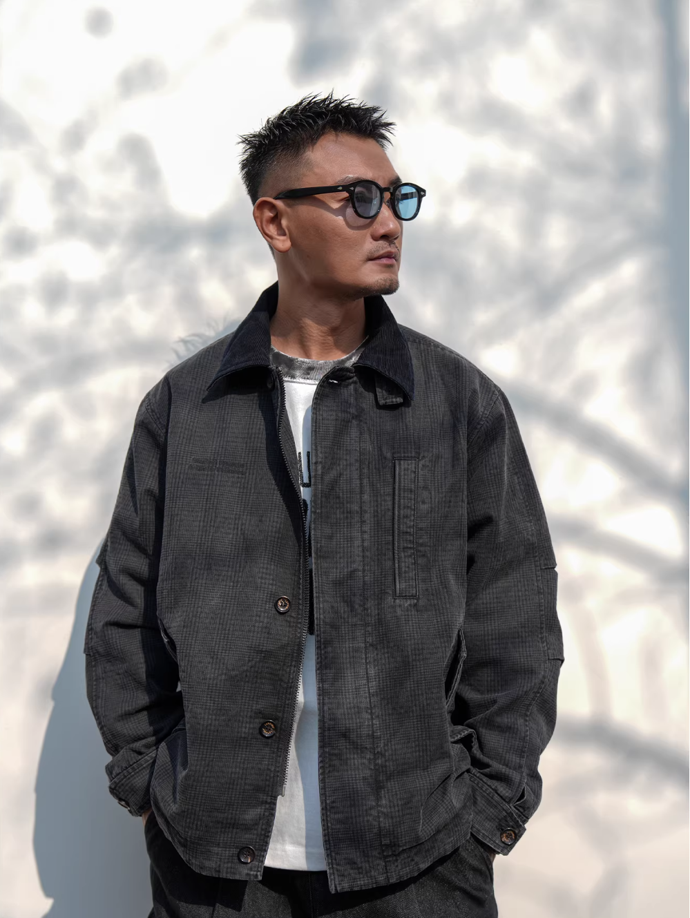 LAPIVIMA PIGMENT DYED SAFARI JACKET