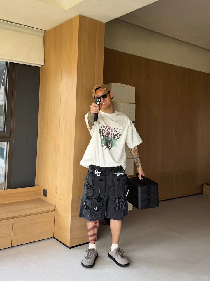 [Limited Edition] Unbent Multi Pocket Cargo Shorts.