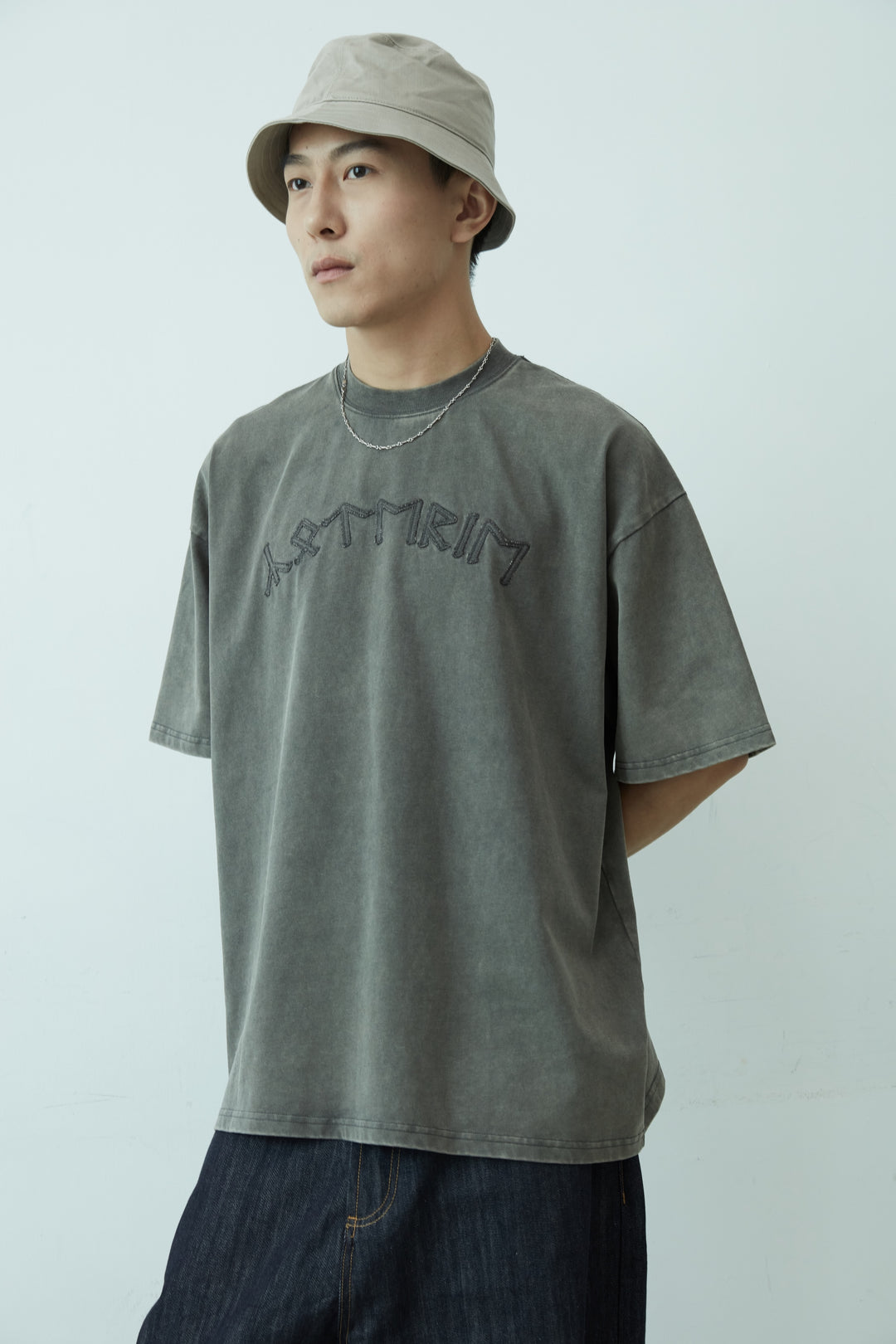 Rune Patchwork Washed Tee