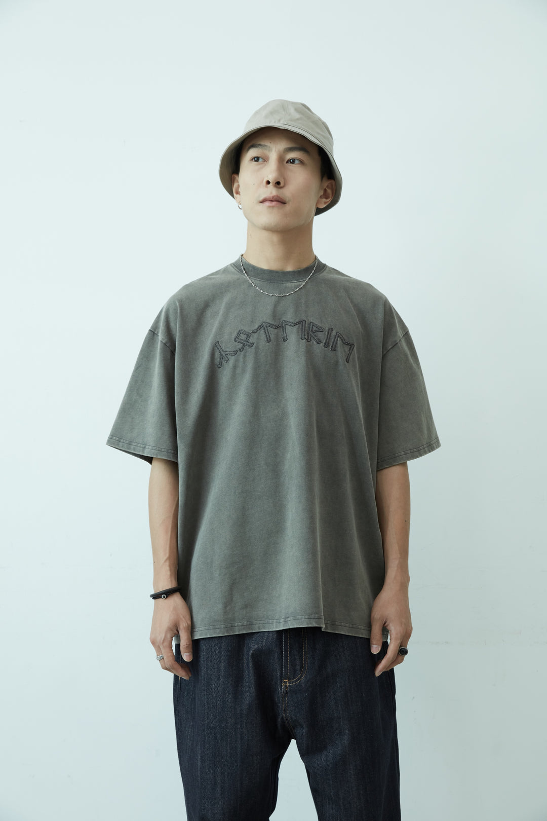 Rune Patchwork Washed Tee