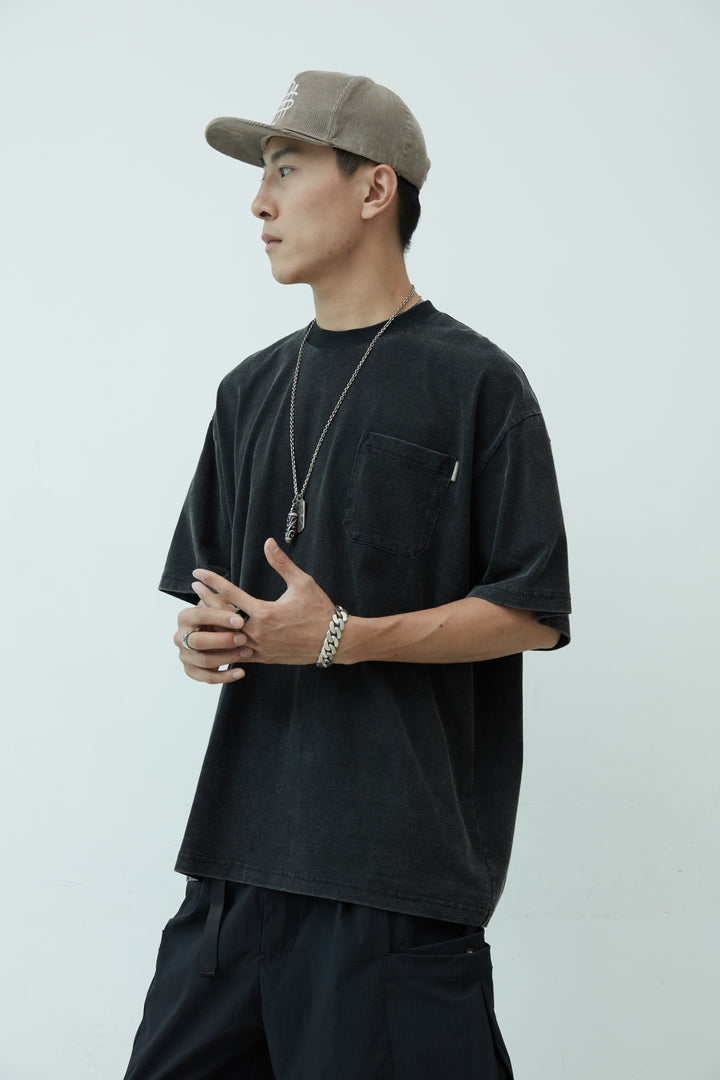 "Jackpot" Washed Print Tee