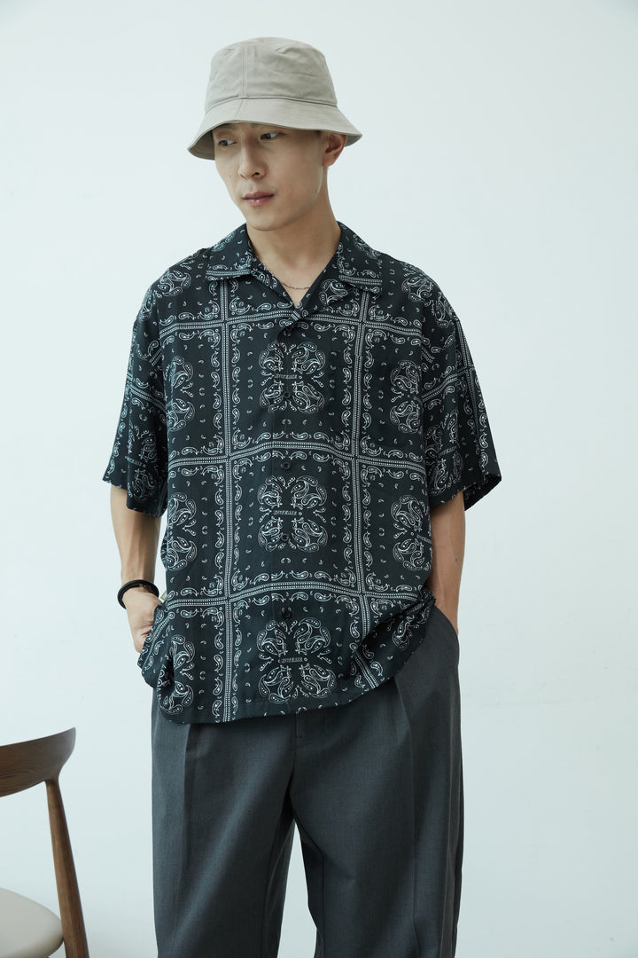 Paisley Tencel Shirt