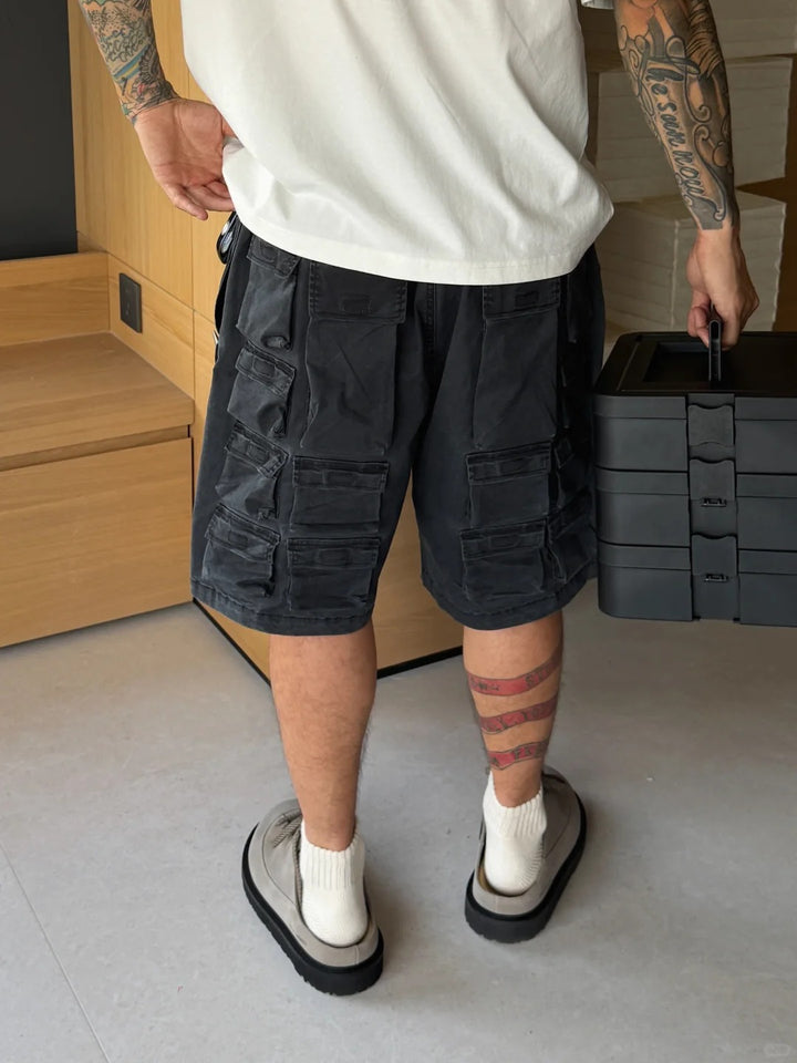 [Limited Edition] Unbent Multi Pocket Cargo Shorts.