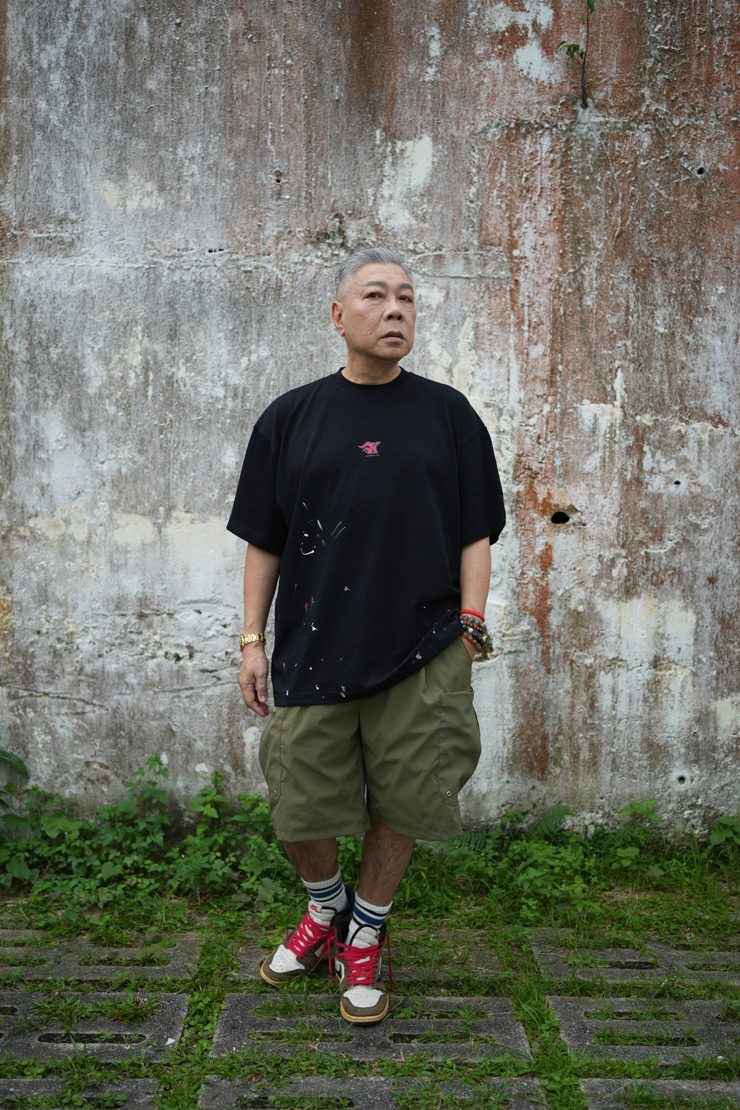 T084 KMC Paint Splatter Tee