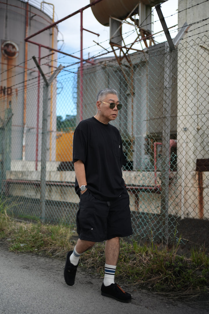 T089 IDLE Giza Egyptian Cotton Logo Tee