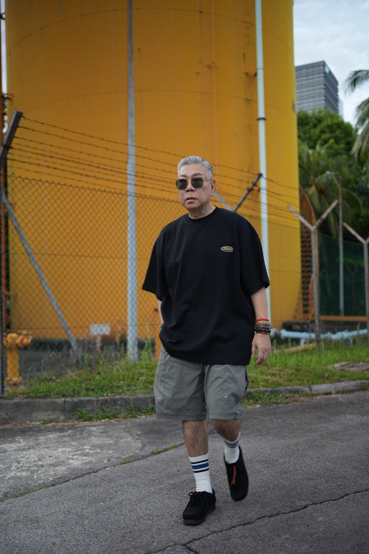 T088 IDLE Embroidered Logo Coolmax Tee with Invisible Pocket
