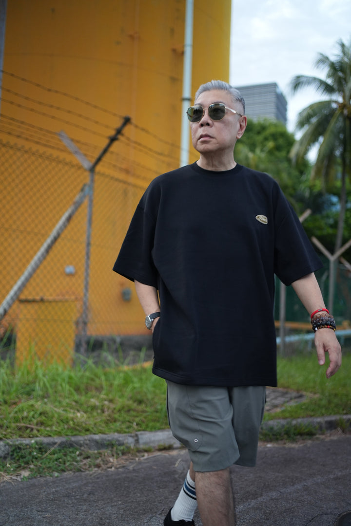 T088 IDLE Embroidered Logo Coolmax Tee with Invisible Pocket