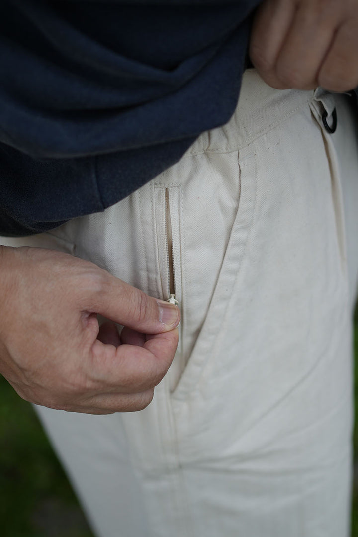 T095 Washed Herringbone Chino Shorts