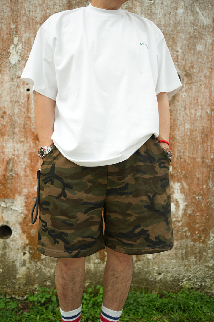 T103 Camo Sweatshorts