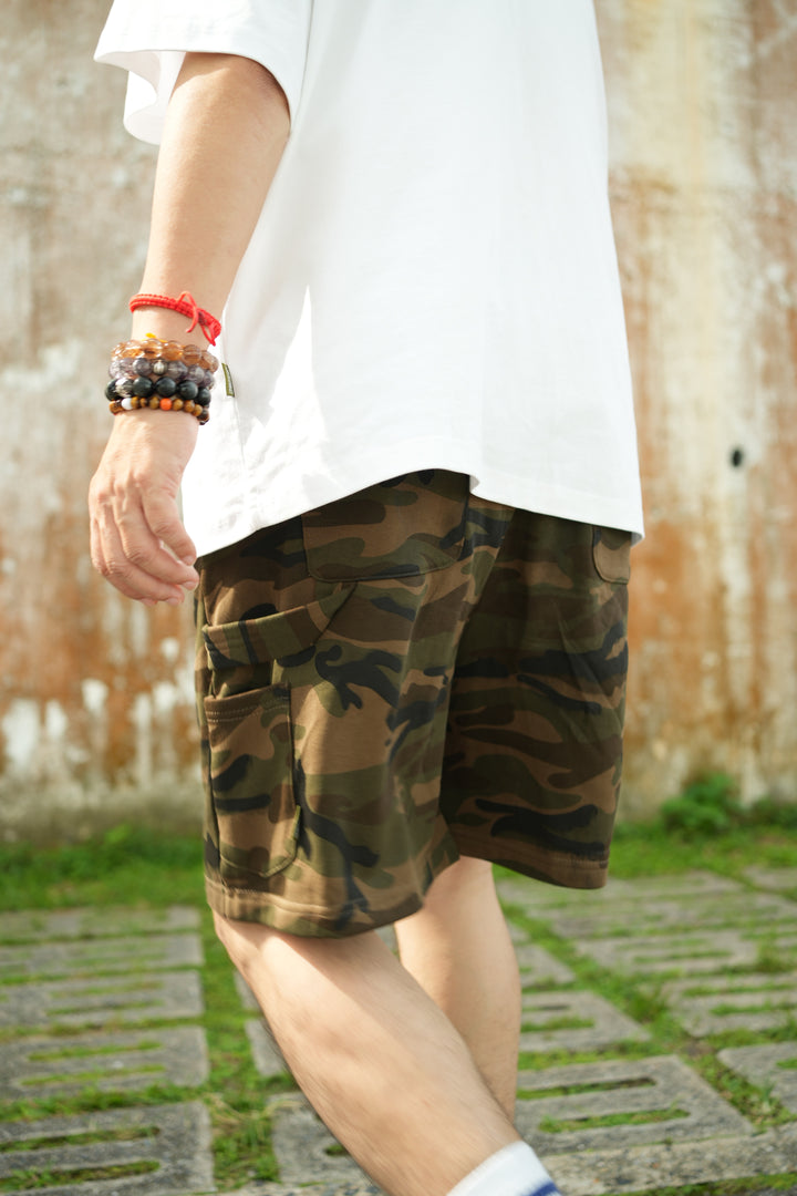 T103 Camo Sweatshorts