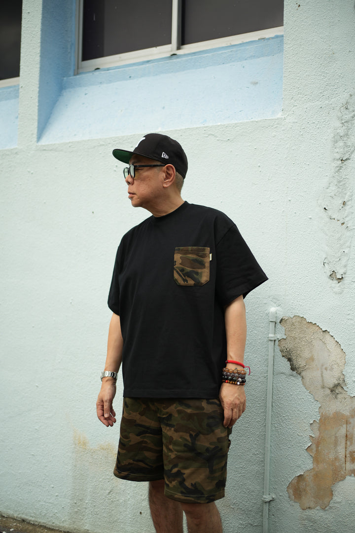 T104 Camo Pocket Tee