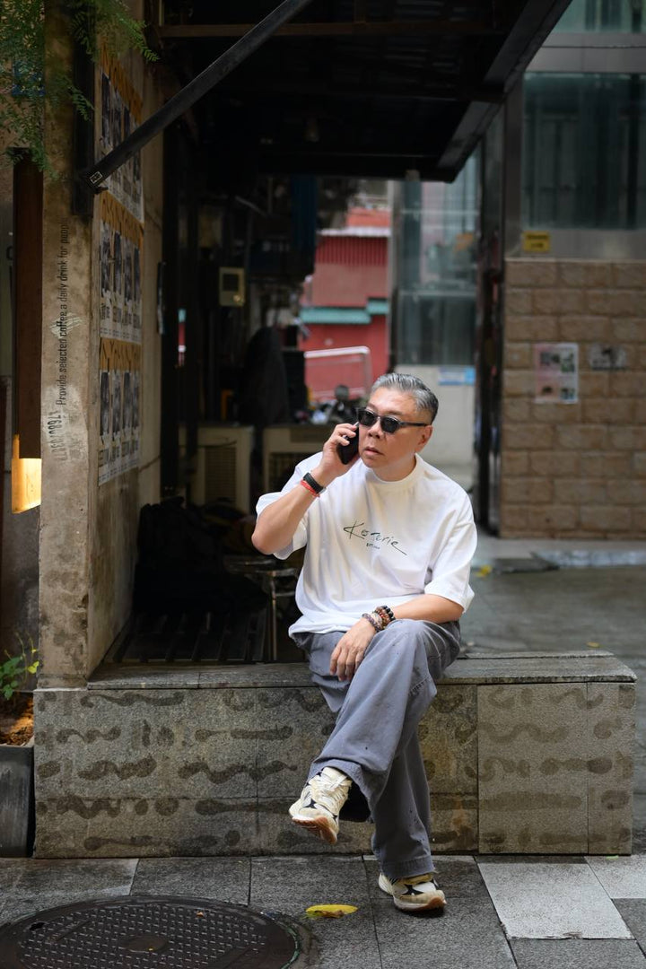 T073 Sketched Logo Tee