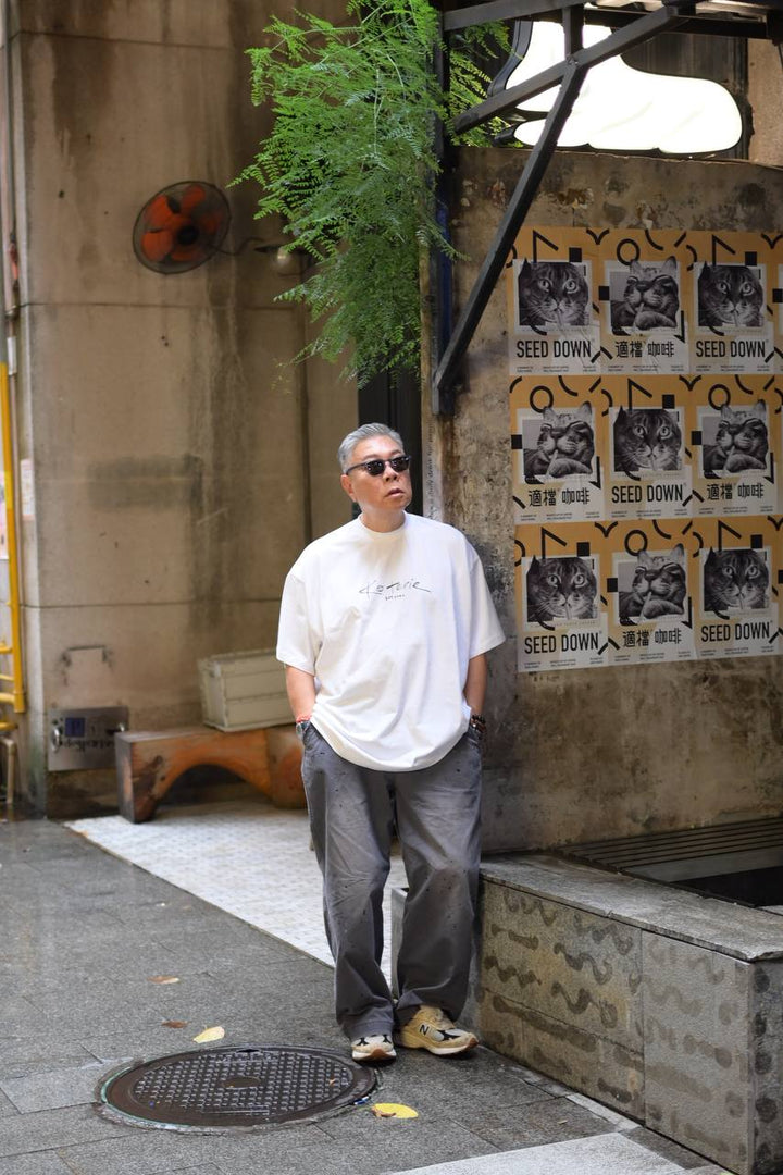 T073 Sketched Logo Tee