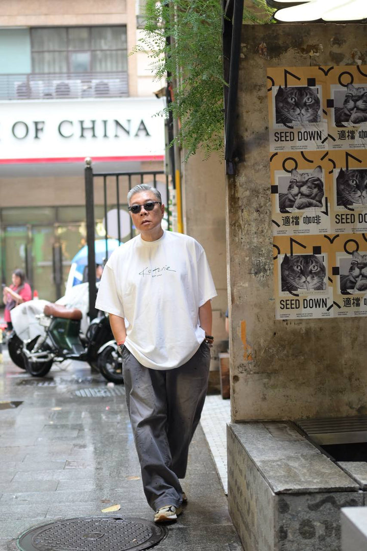 T073 Sketched Logo Tee