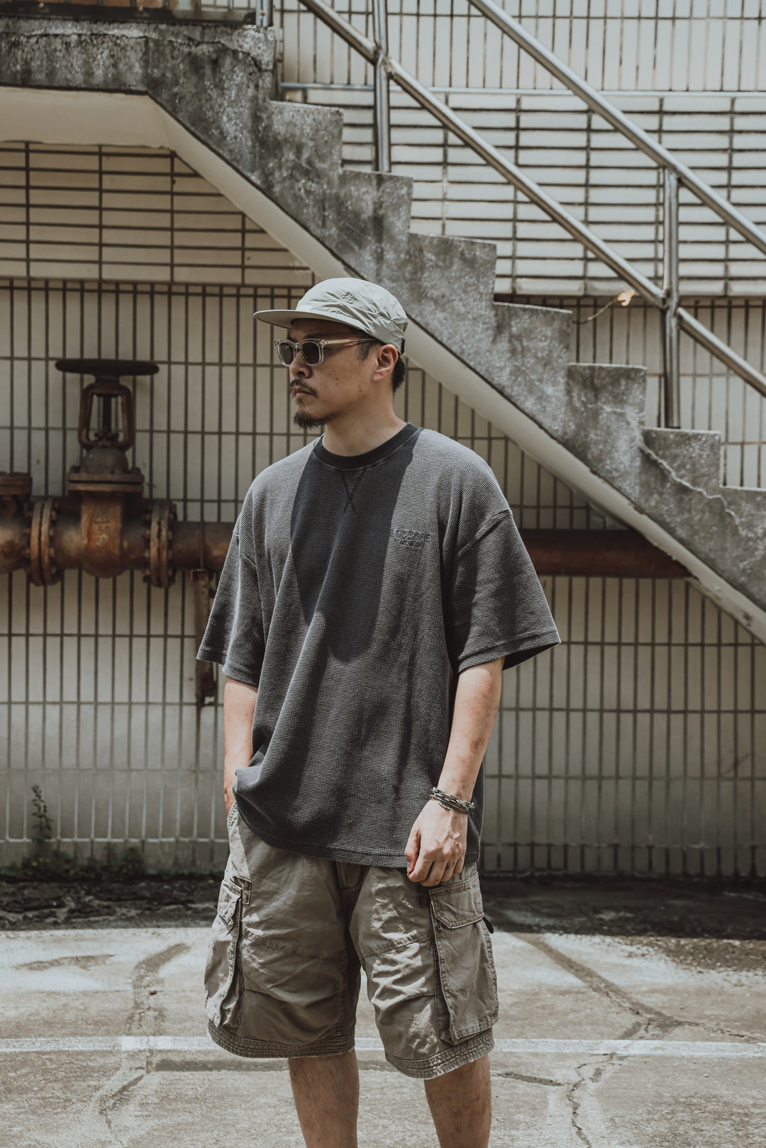 Washed Waffle Tee + Chino Pants Bundle