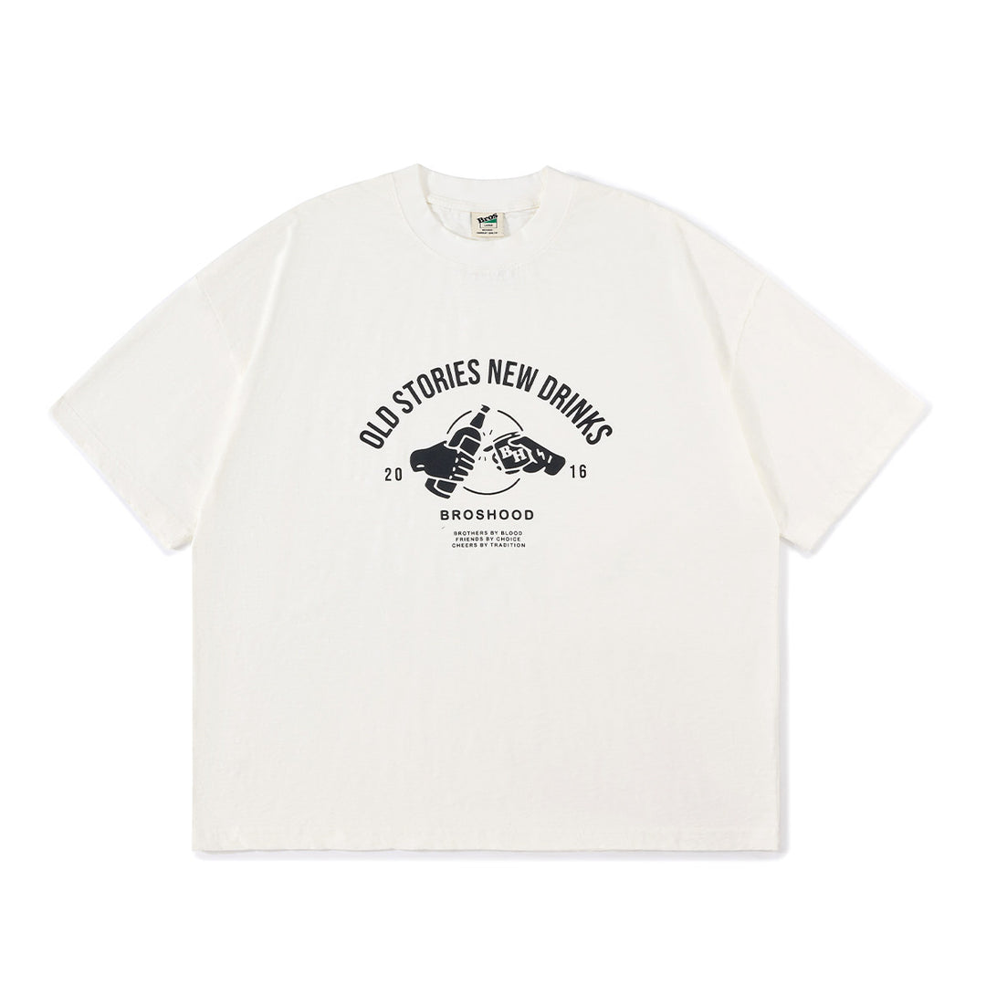 Slub Cotton Print Tee