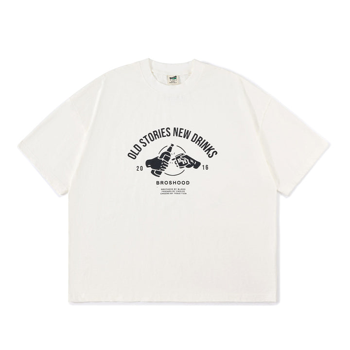 Slub Cotton Print Tee