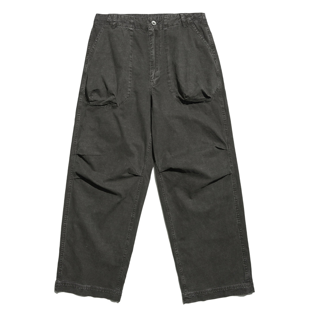 Relaxed-fit Asutra Dyed Straight-Leg Pants
