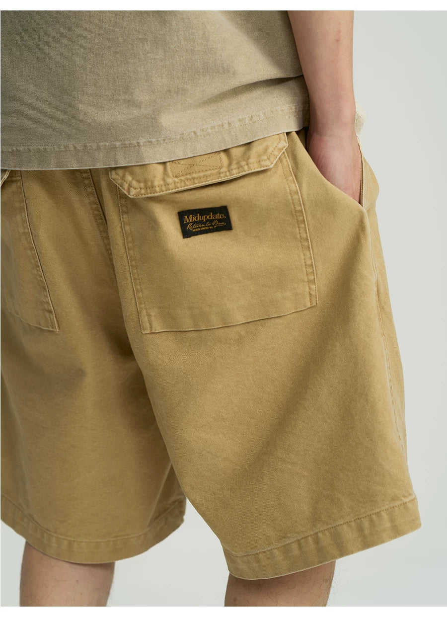 MUP26005 Vintage Casual Chino Shorts