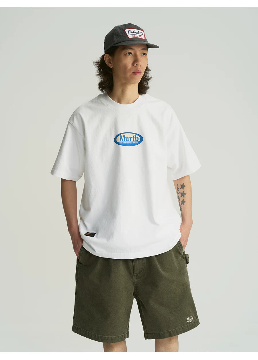 MU536 Minimalist Commuter Contrast Color Tee