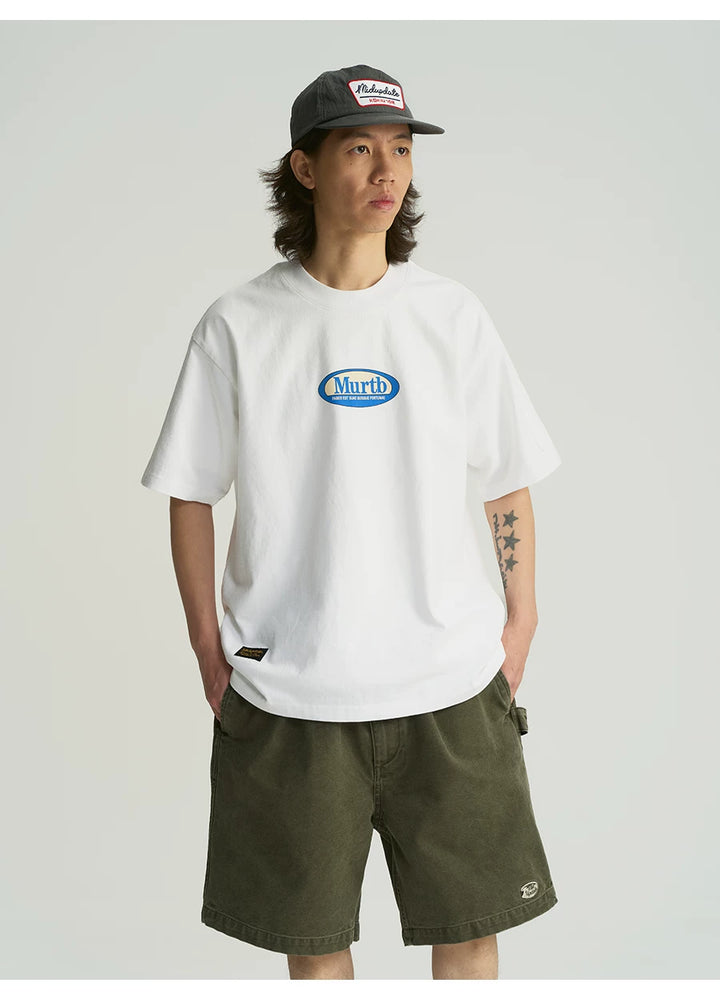 MU536 Minimalist Commuter Contrast Color Tee