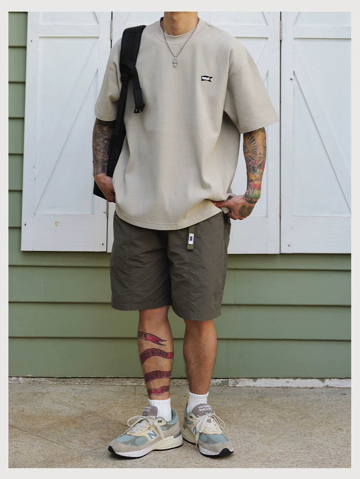 Quick-Dry Waffle Tee