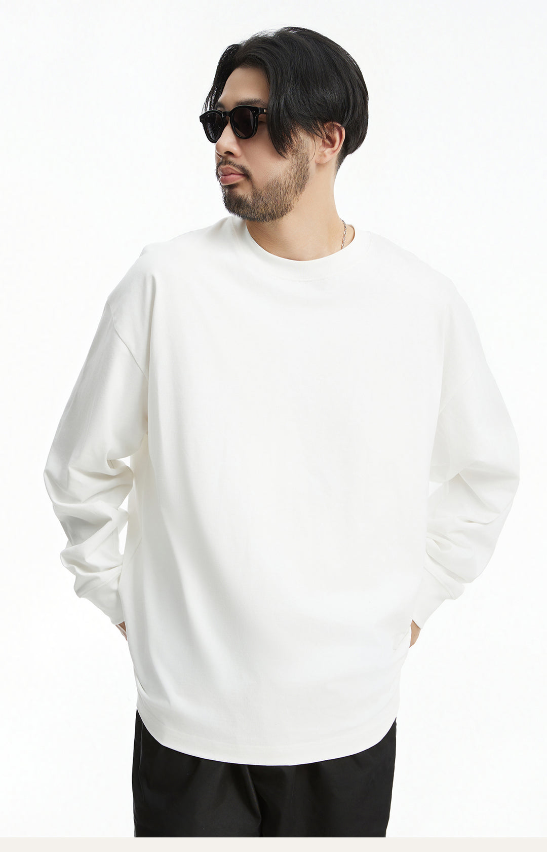 Heat tech basic long sleeve tee